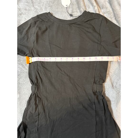NWT Universal Standard Size 4XS (00-0) TEE WITH‎ BACK ELASTIC Cinched Waist  ￼ - Picture 4 of 7